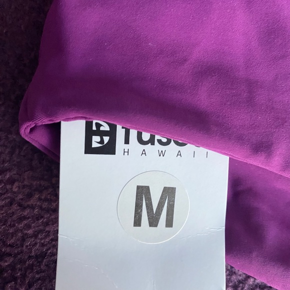 Fused Hawaii Kona bikini bottom Starfish”mangosteen” medium - Picture 3 of 8